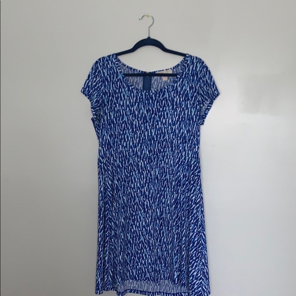 Michael Kors | Blue Swing Dress